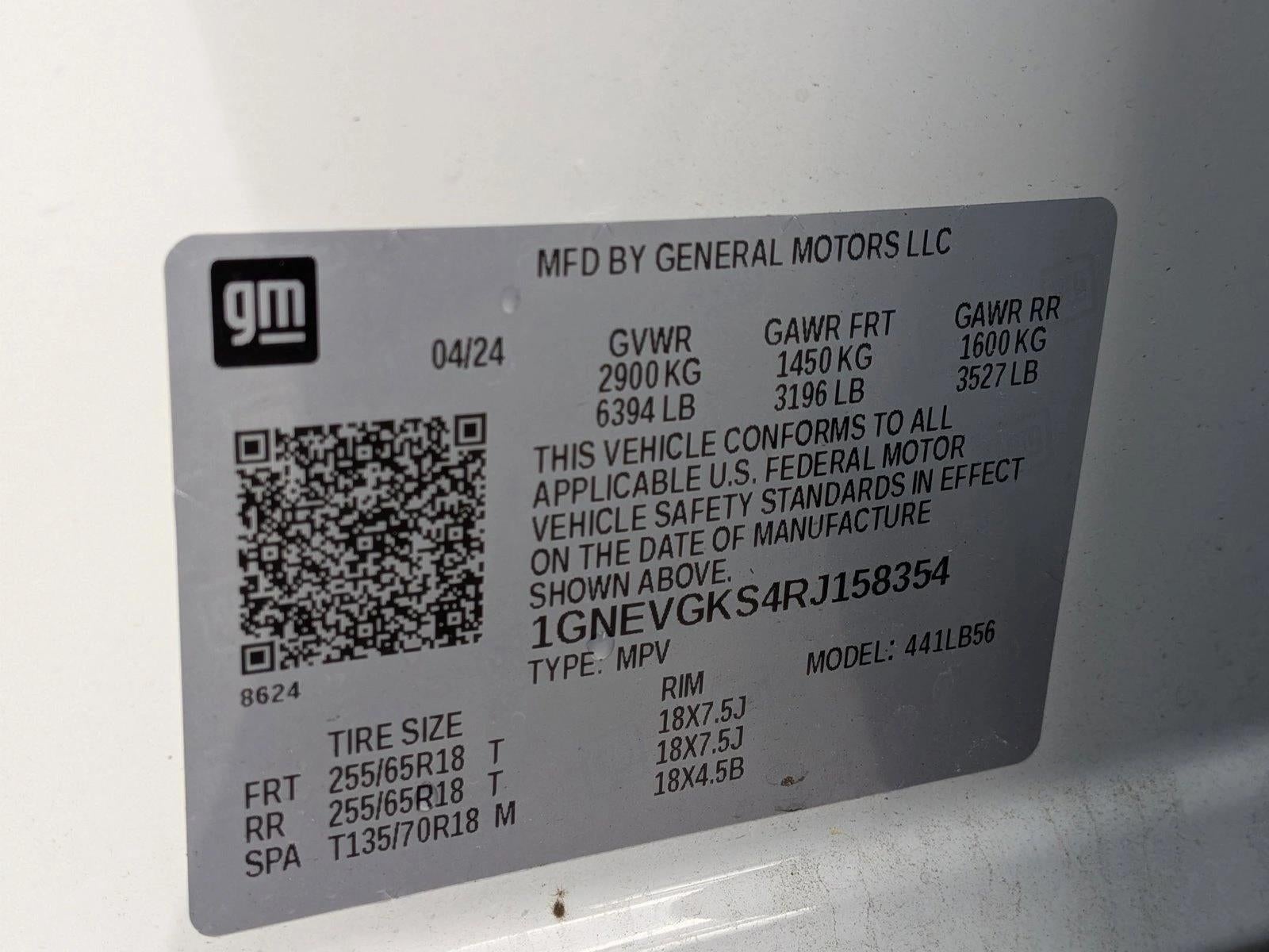 2024 Chevrolet Traverse LT
