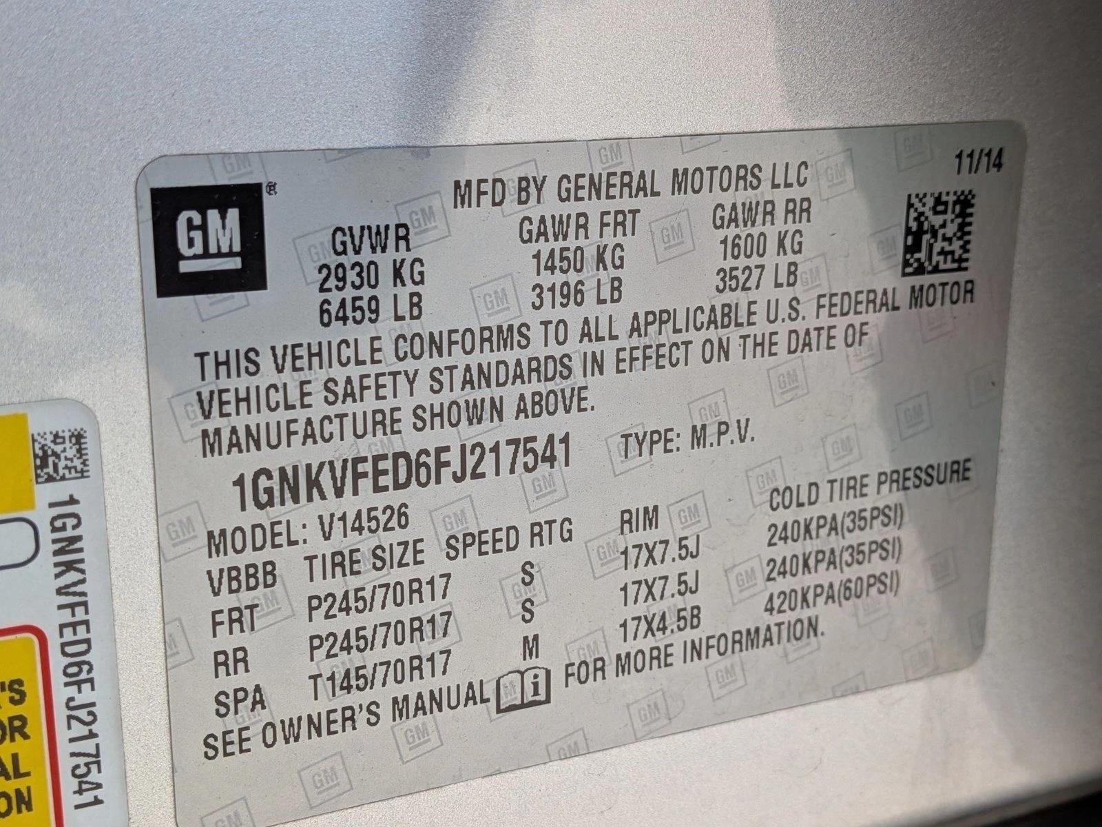 2015 Chevrolet Traverse LS