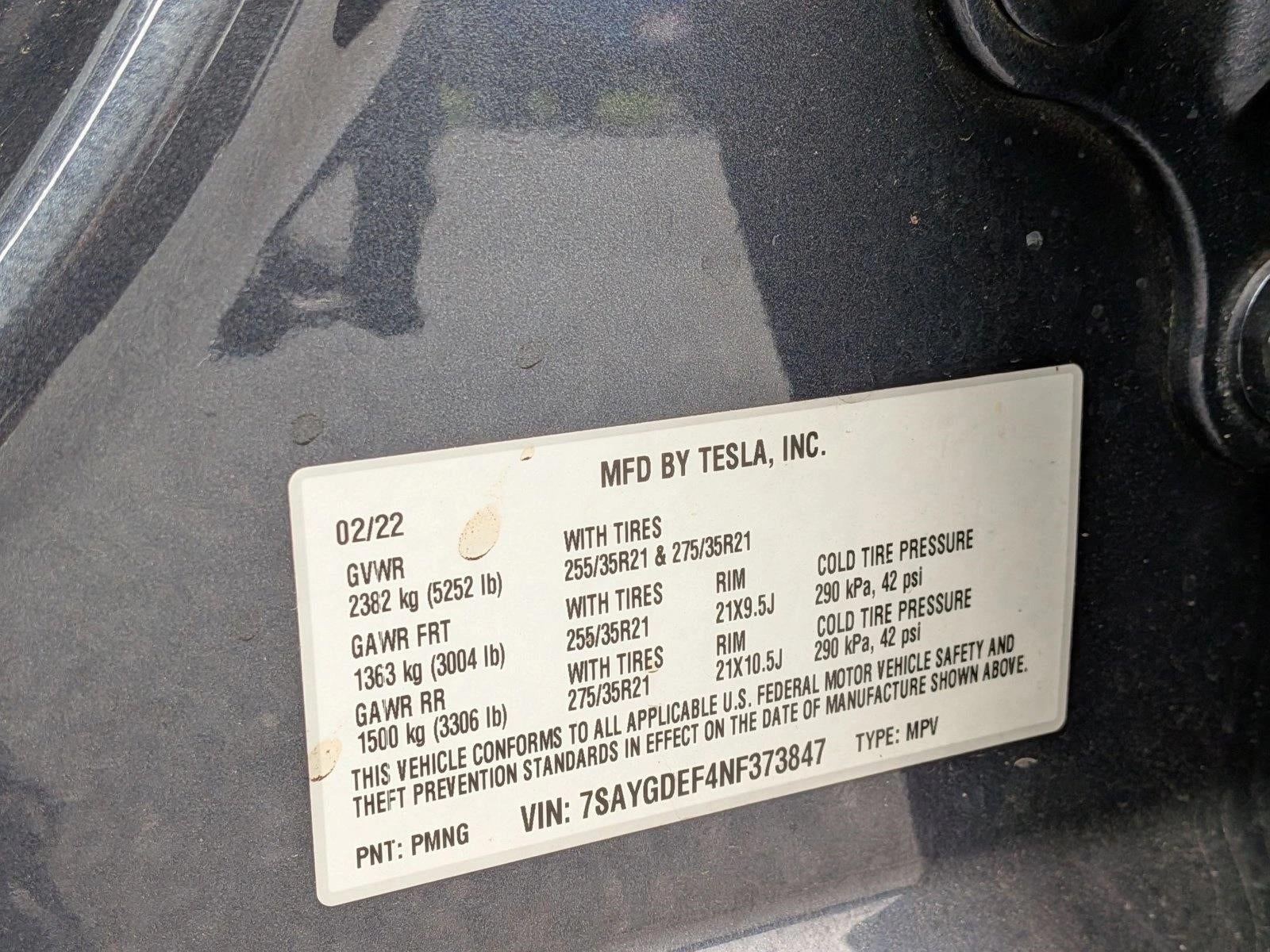 2022 Tesla Model Y Performance Dual Motor All-Wheel Drive