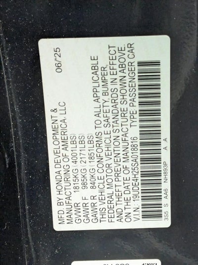 2025 Acura Integra CVT