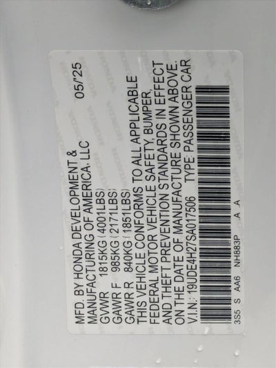 2025 Acura Integra CVT