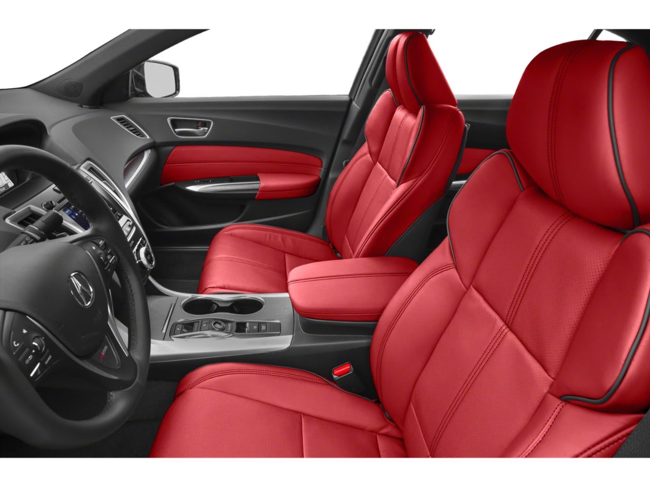 2020 Acura TLX 3.5L FWD w/Technology/A-Spec Pkg Red Leather