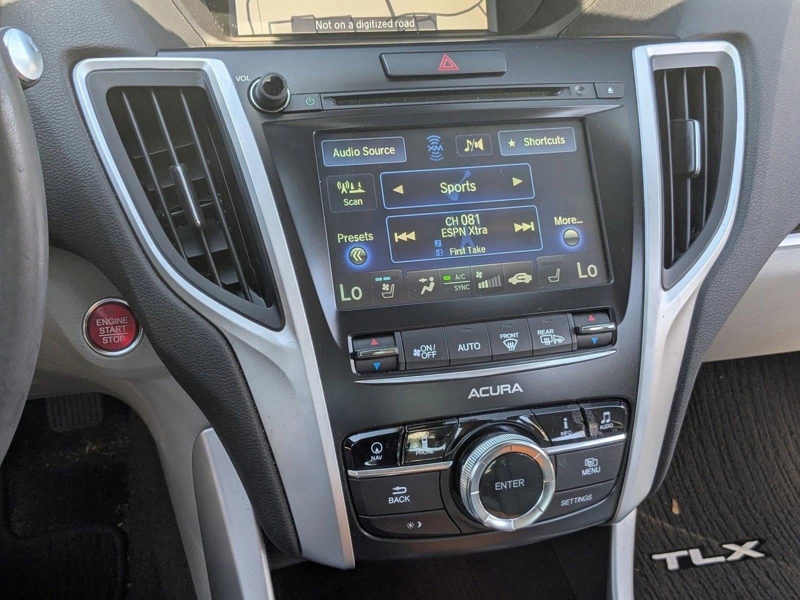 2017 Acura TLX FWD V6 w/Advance Pkg