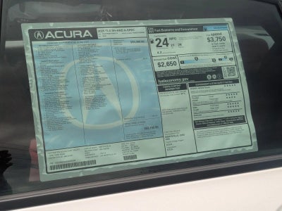 2025 Acura TLX SH-AWD w/A-Spec Package