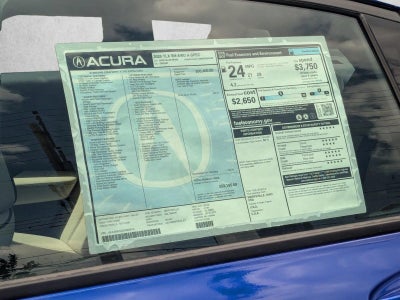 2025 Acura TLX SH-AWD w/A-Spec Package