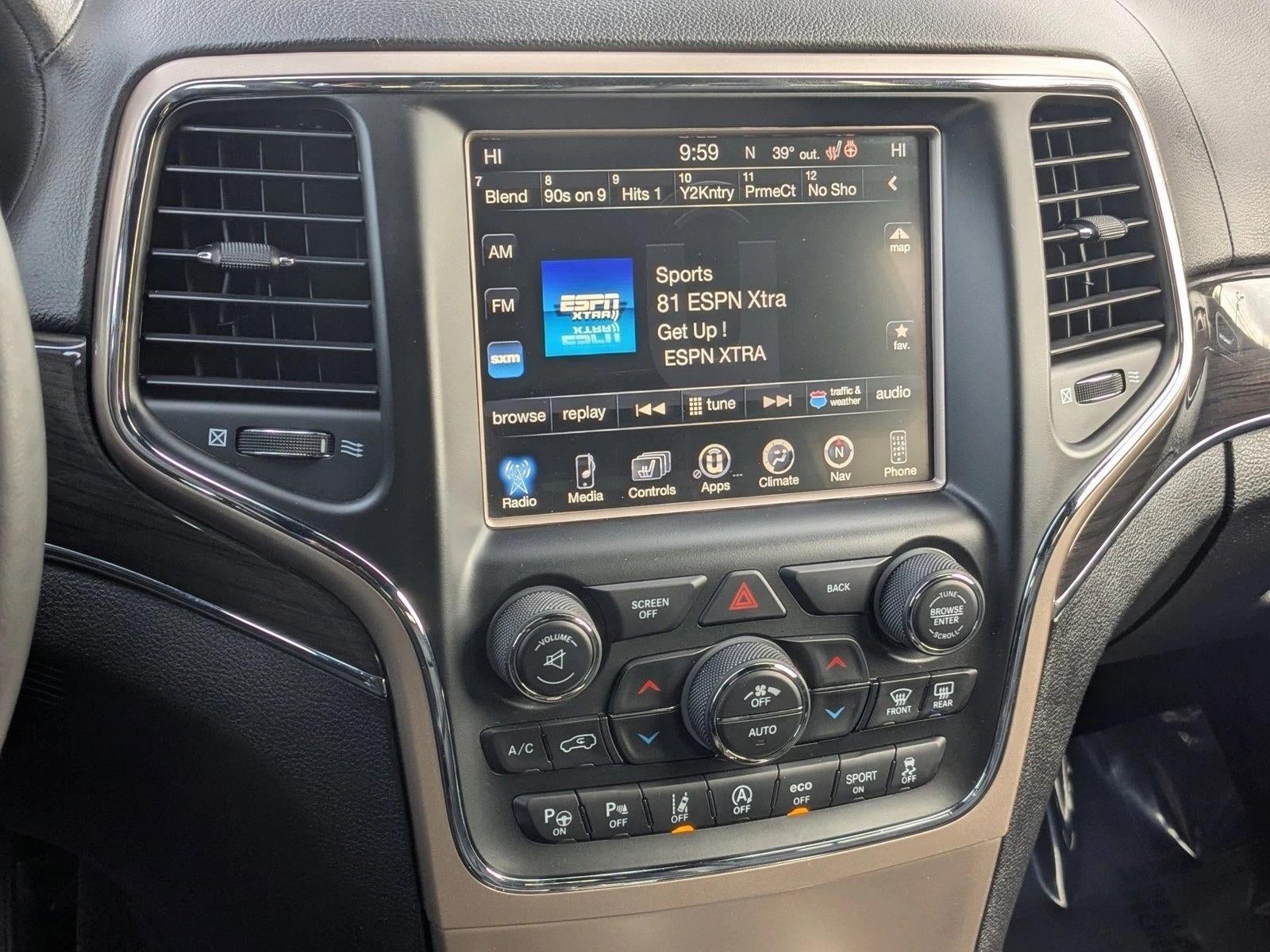 2017 Jeep Grand Cherokee Overland 4x4