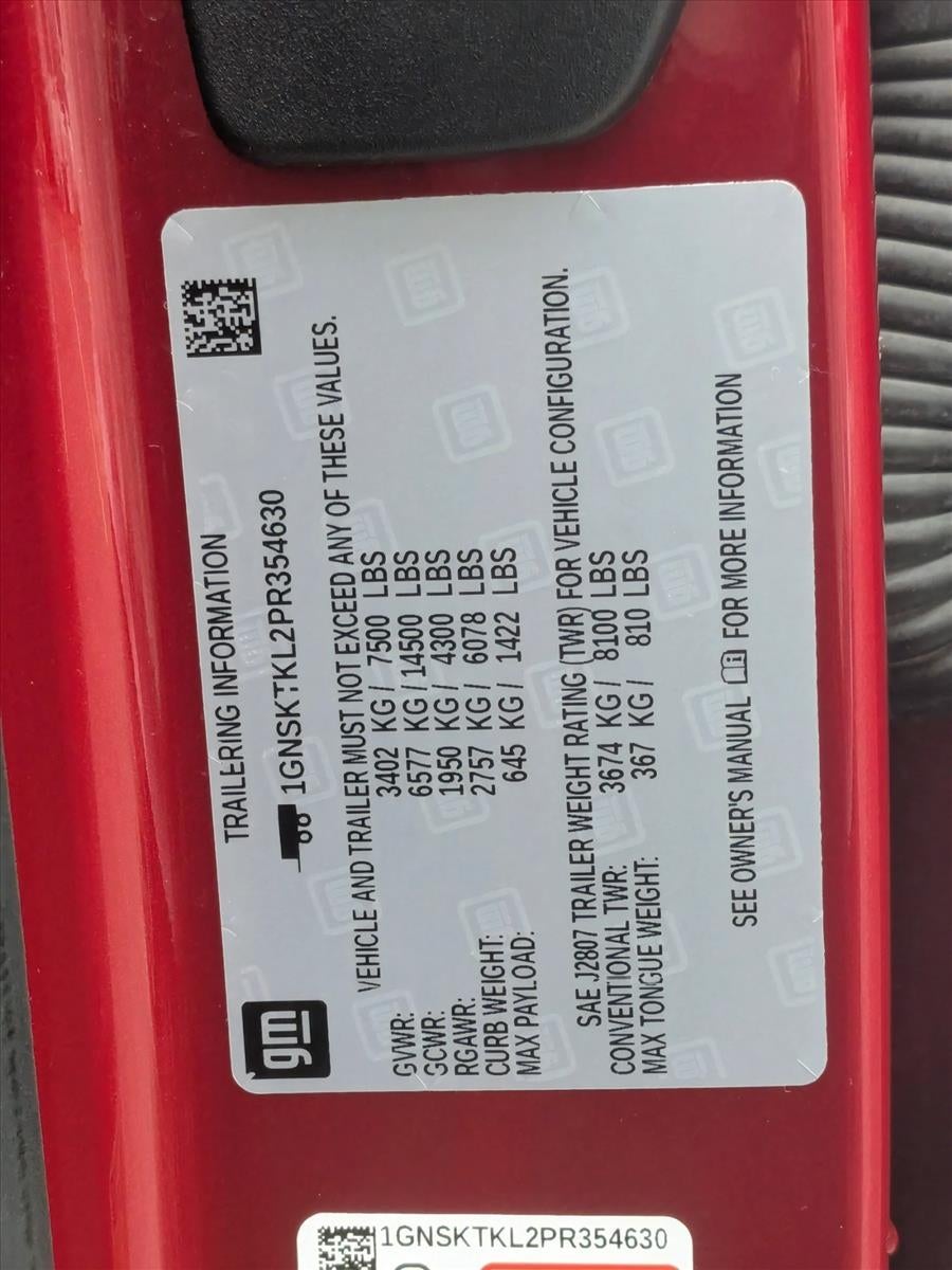 2023 Chevrolet Tahoe 4WD High Country