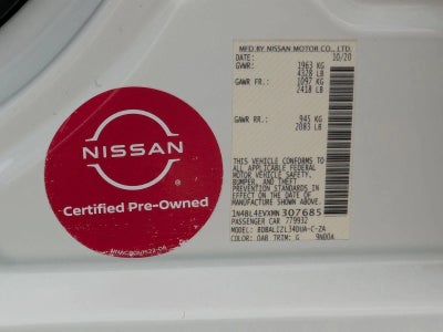 2021 Nissan Altima 2.5 SL Sedan