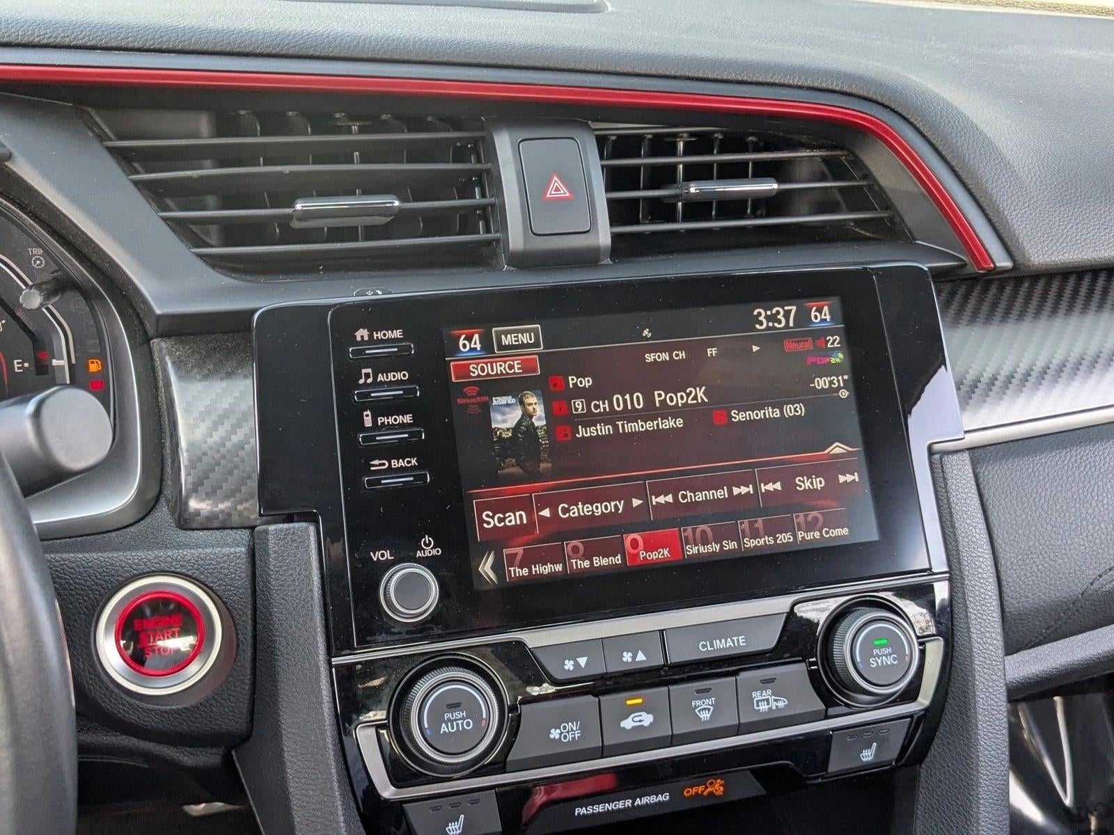 2020 Honda Civic Si Sedan Manual w/Summer Tires