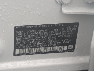 2025 Acura ADX AWD w/A-Spec Package