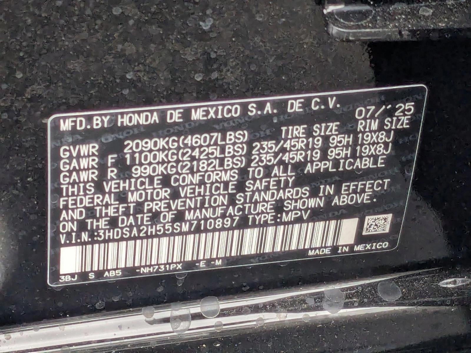 2025 Acura ADX AWD w/A-Spec Package