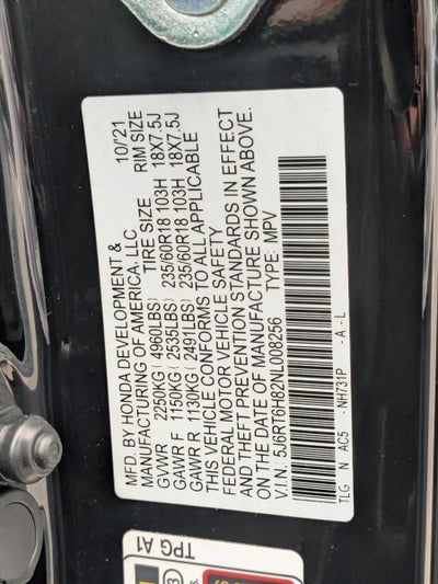 2022 Honda CR-V Hybrid EX-L AWD
