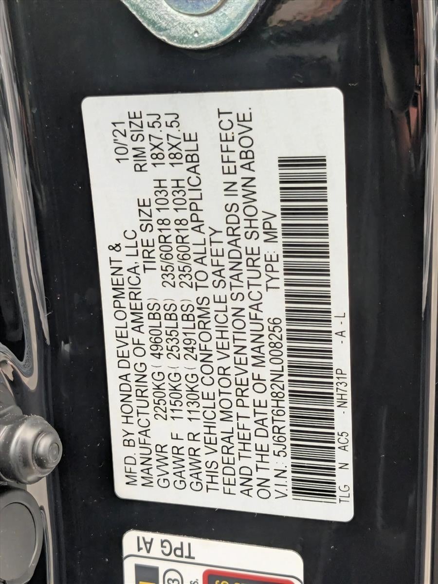 2022 Honda CR-V Hybrid EX-L AWD