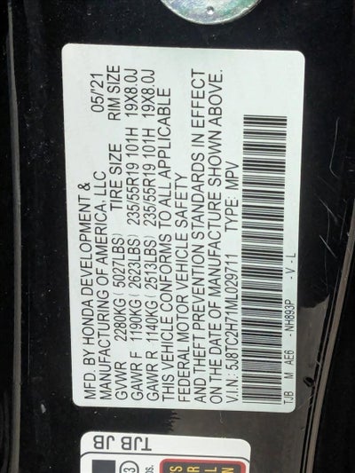 2021 Acura RDX SH-AWD w/Advance Package