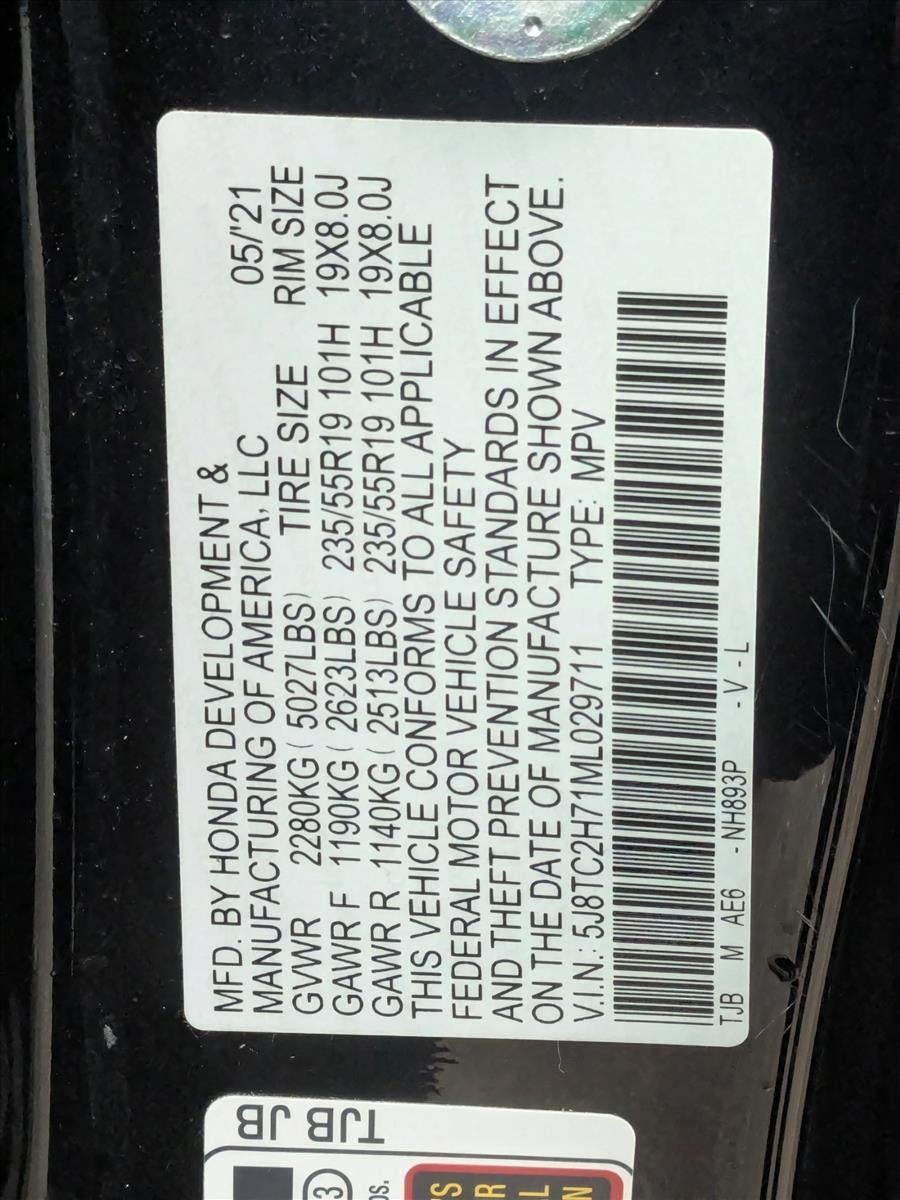 2021 Acura RDX SH-AWD w/Advance Package