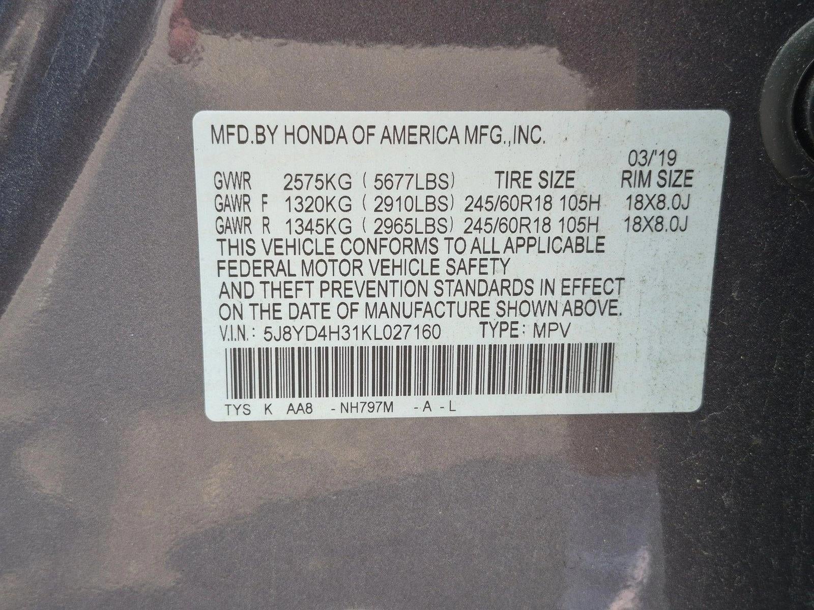 2019 Acura MDX SH-AWD