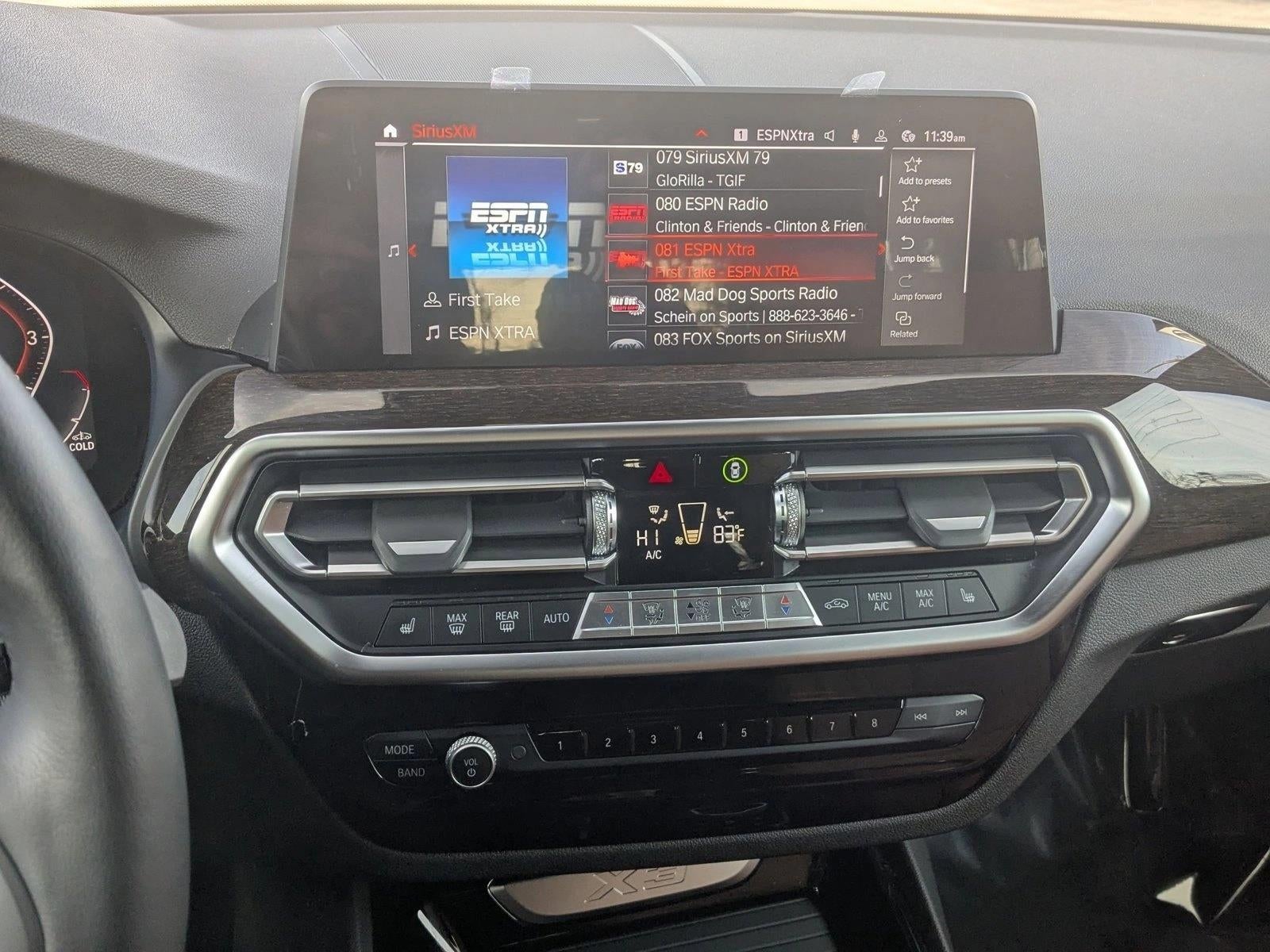 2023 BMW X3 xDrive30i Sports Activity Vehicle