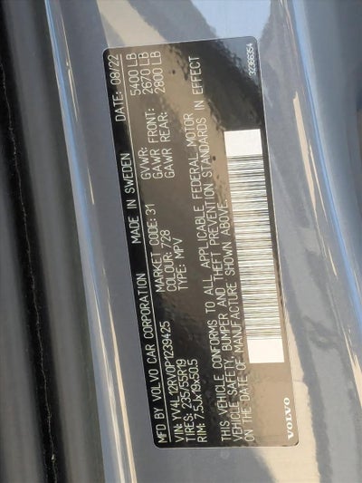 2023 Volvo XC60 B5 AWD Core