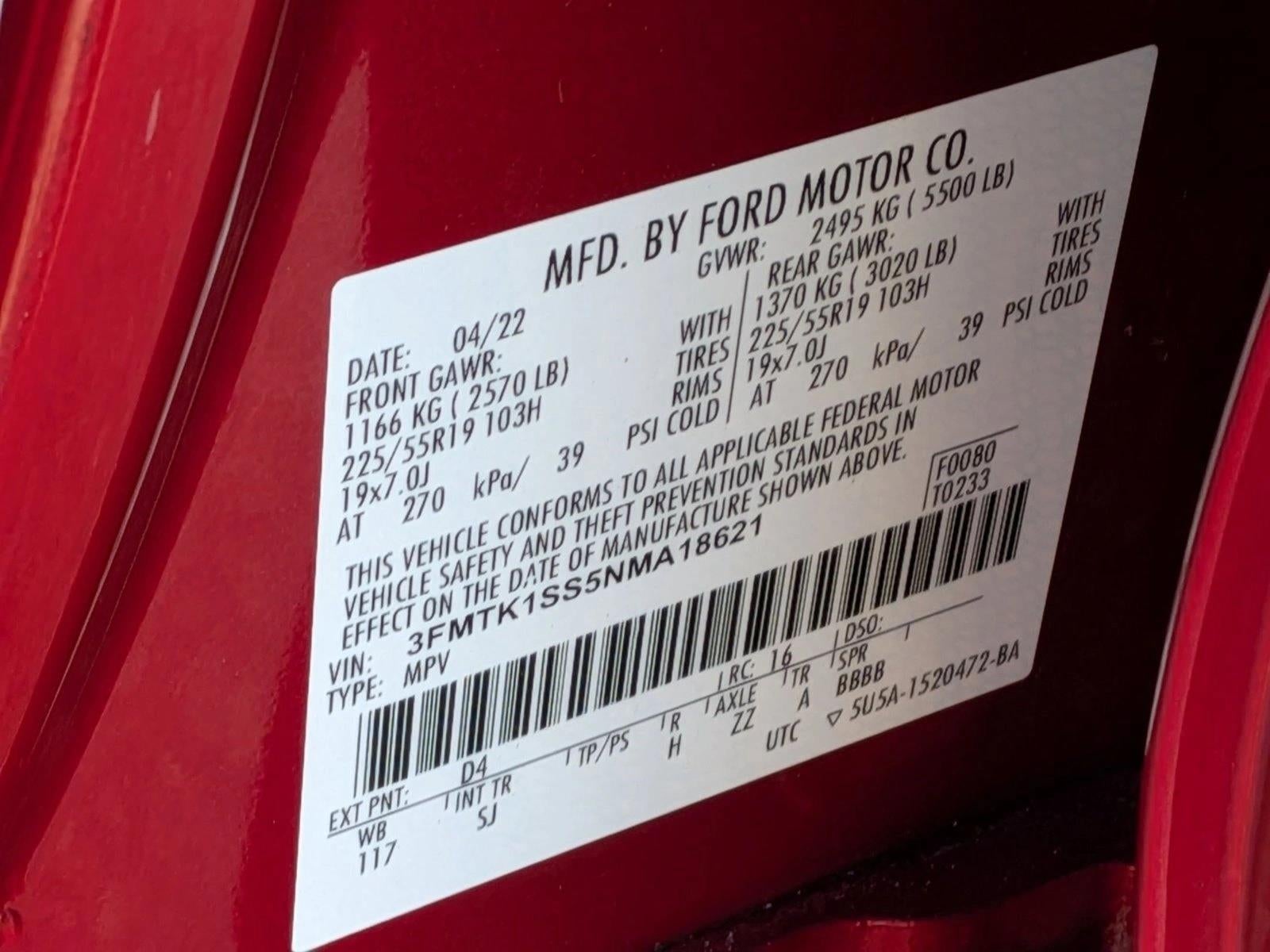 2022 Ford Mustang Mach-E Select AWD