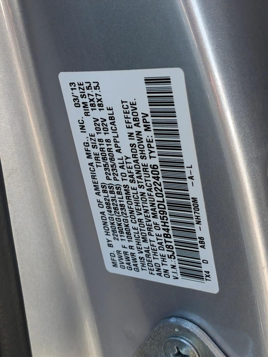 2013 Acura RDX AWD with Technology Package