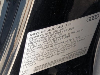 2023 Audi Q8 Premium 55 TFSI quattro