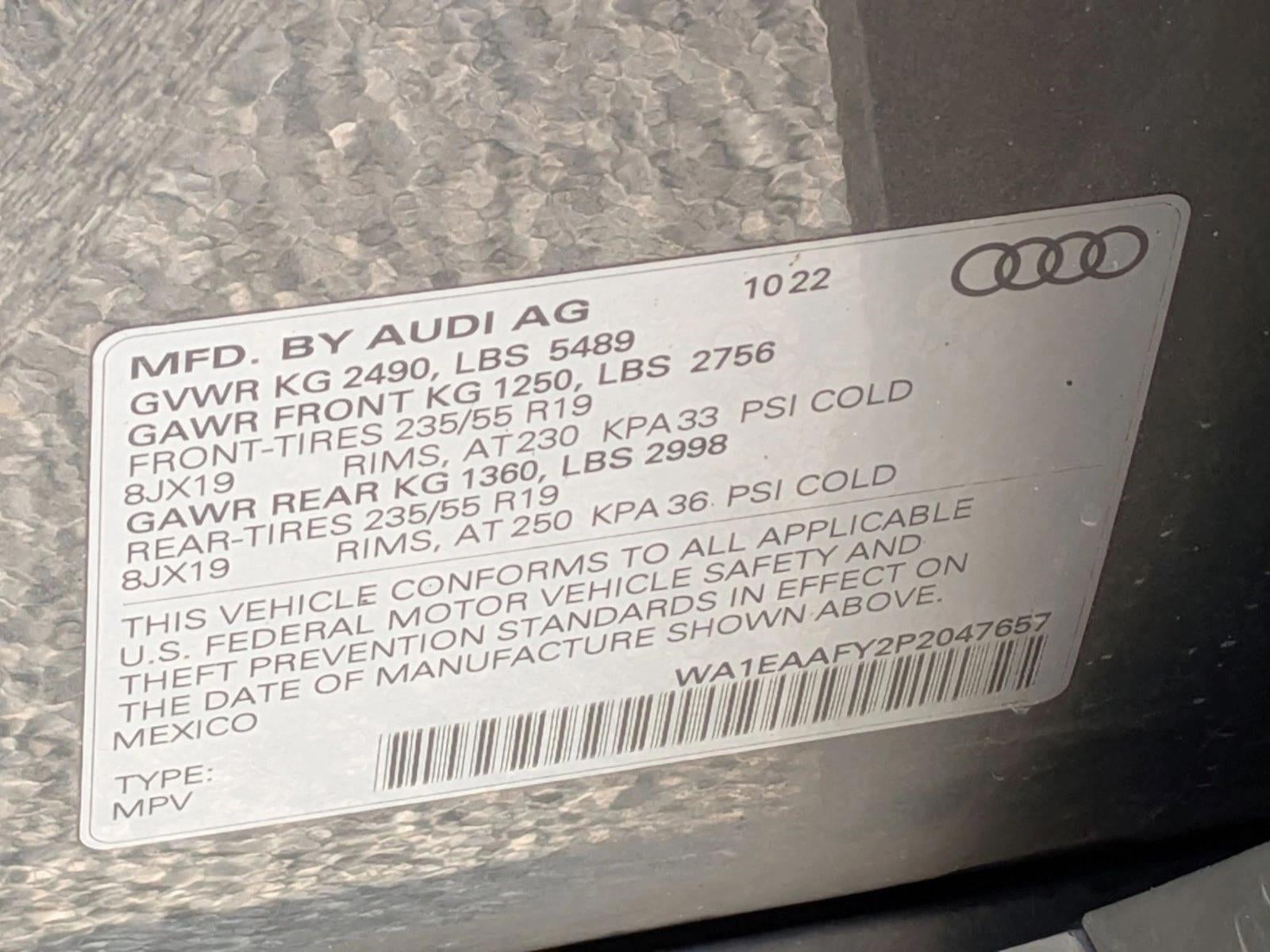 2023 Audi Q5 S line Premium Plus 45 TFSI quattro