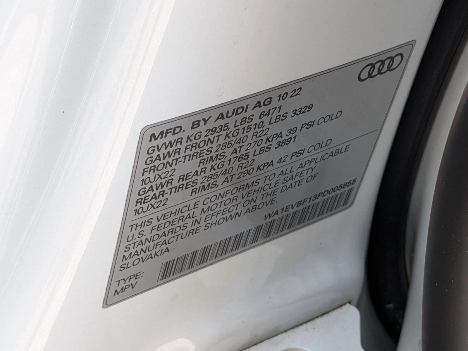 2023 Audi Q8 Premium Plus 55 TFSI quattro