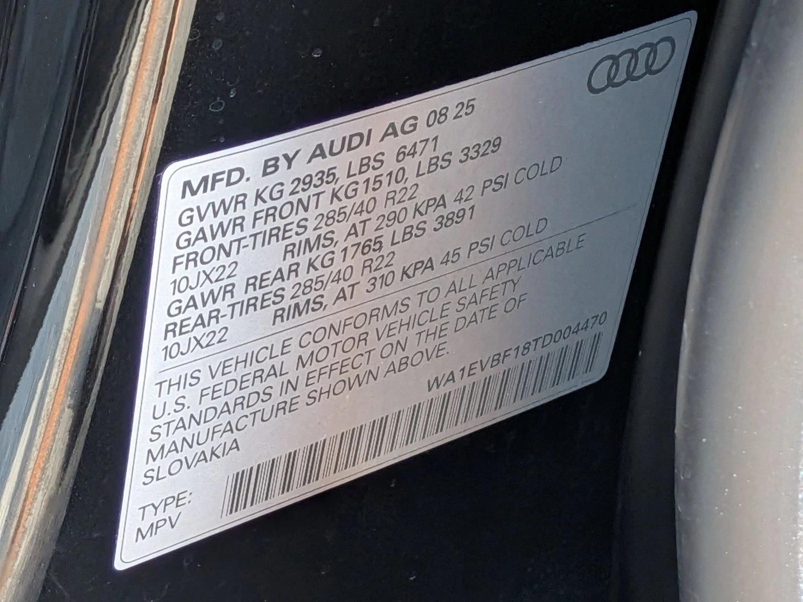 2026 Audi Q8 Premium Plus quattro