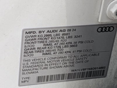 2025 Audi Q7 Premium Plus 55 TFSI quattro