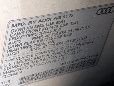2023 Audi Q7 Premium Plus 55 TFSI quattro