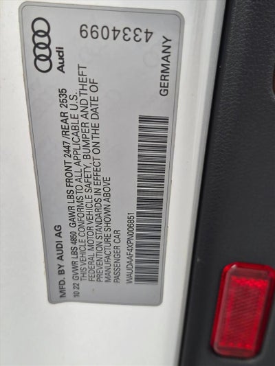 2023 Audi A4 Sedan S line Premium 45 TFSI quattro
