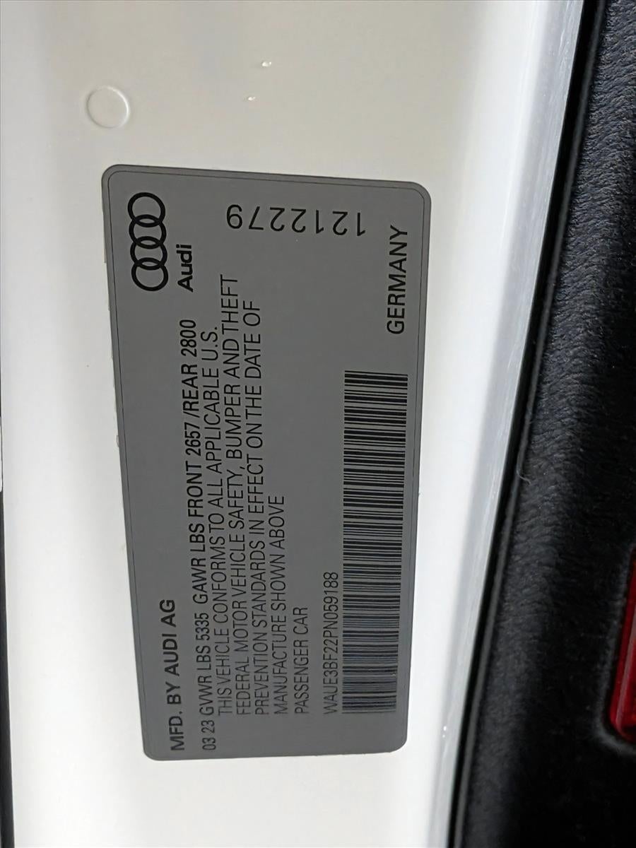 2023 Audi A6 Sedan Premium Plus 45 TFSI quattro