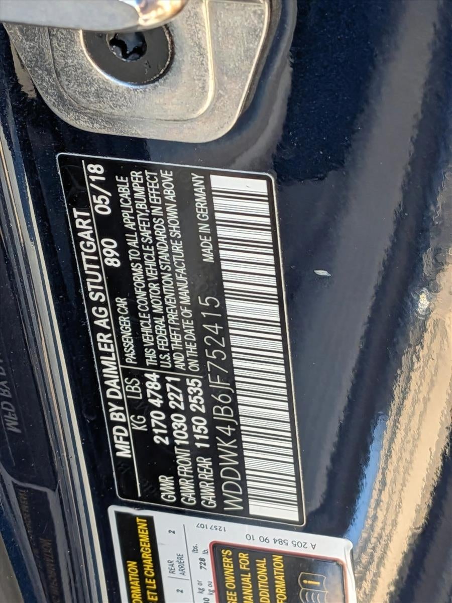 2018 Mercedes-Benz C-Class C 300 Cabriolet