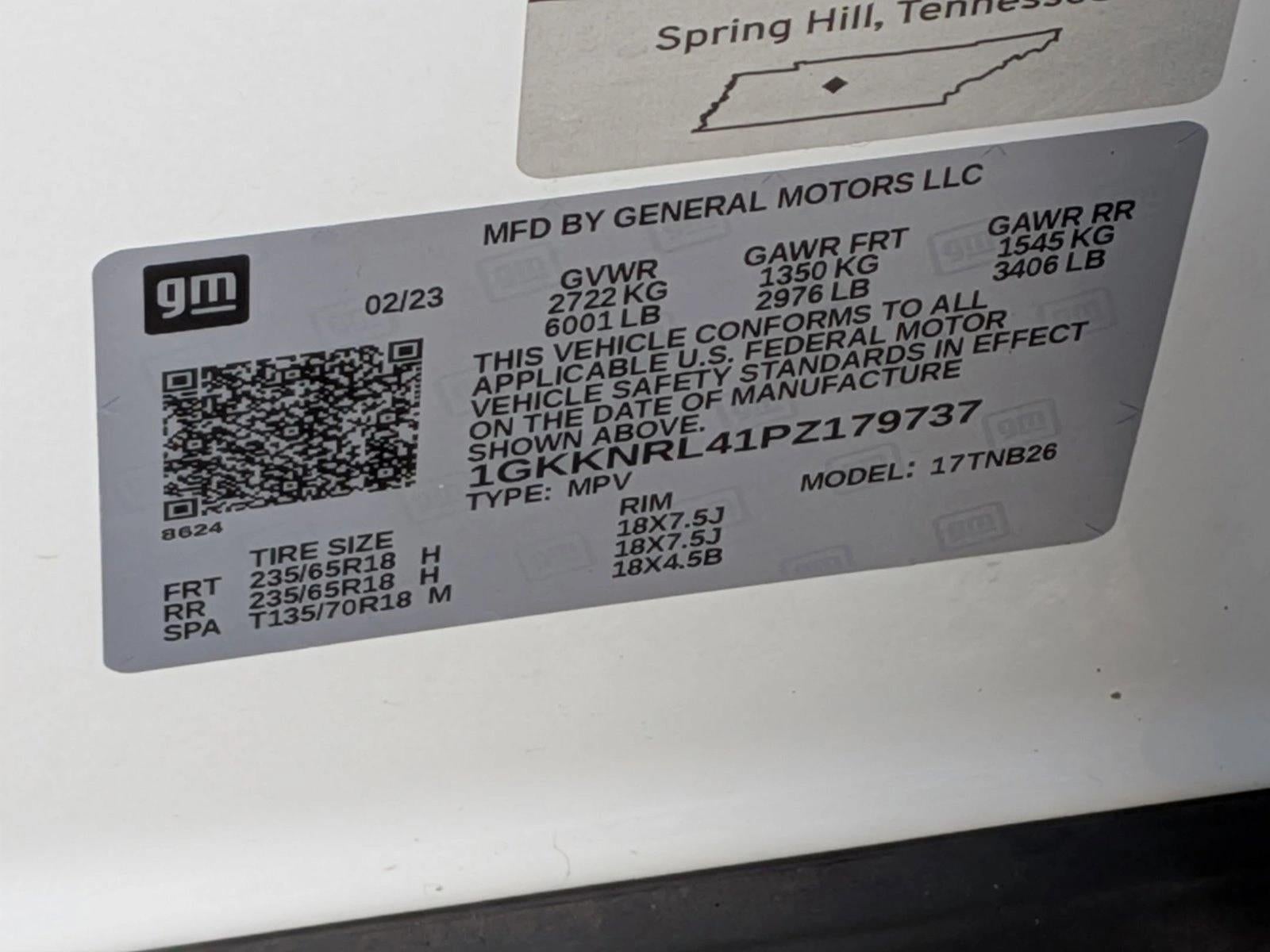 2023 GMC Acadia AWD SLE