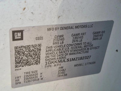 2021 GMC Acadia AWD SLT