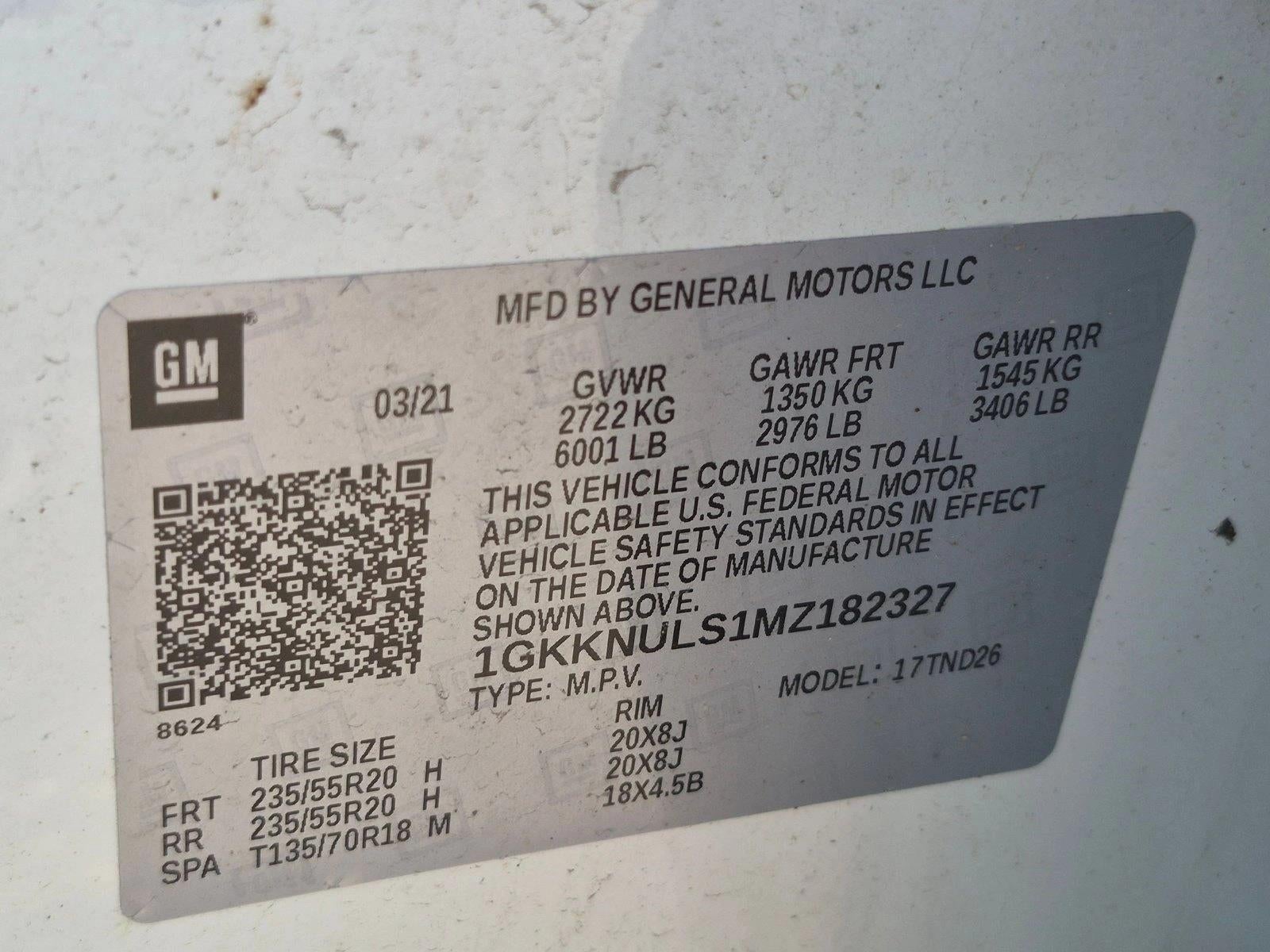 2021 GMC Acadia AWD SLT