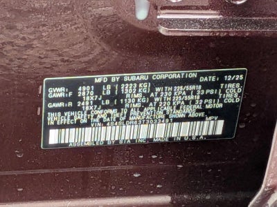 2026 Subaru Forester Limited AWD