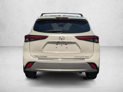 2021 Toyota Highlander Platinum AWD (Natl)