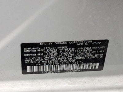 2023 Subaru Crosstrek Limited CVT
