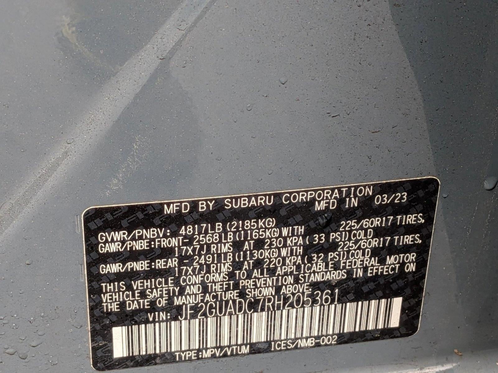 2024 Subaru Crosstrek Premium AWD