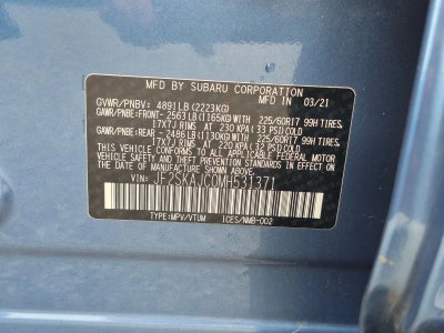 2021 Subaru Forester Premium CVT