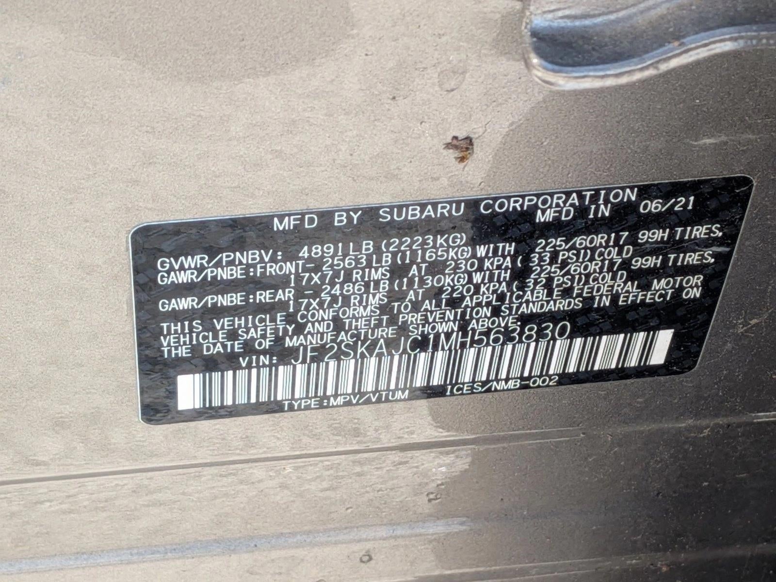 2021 Subaru Forester Premium CVT