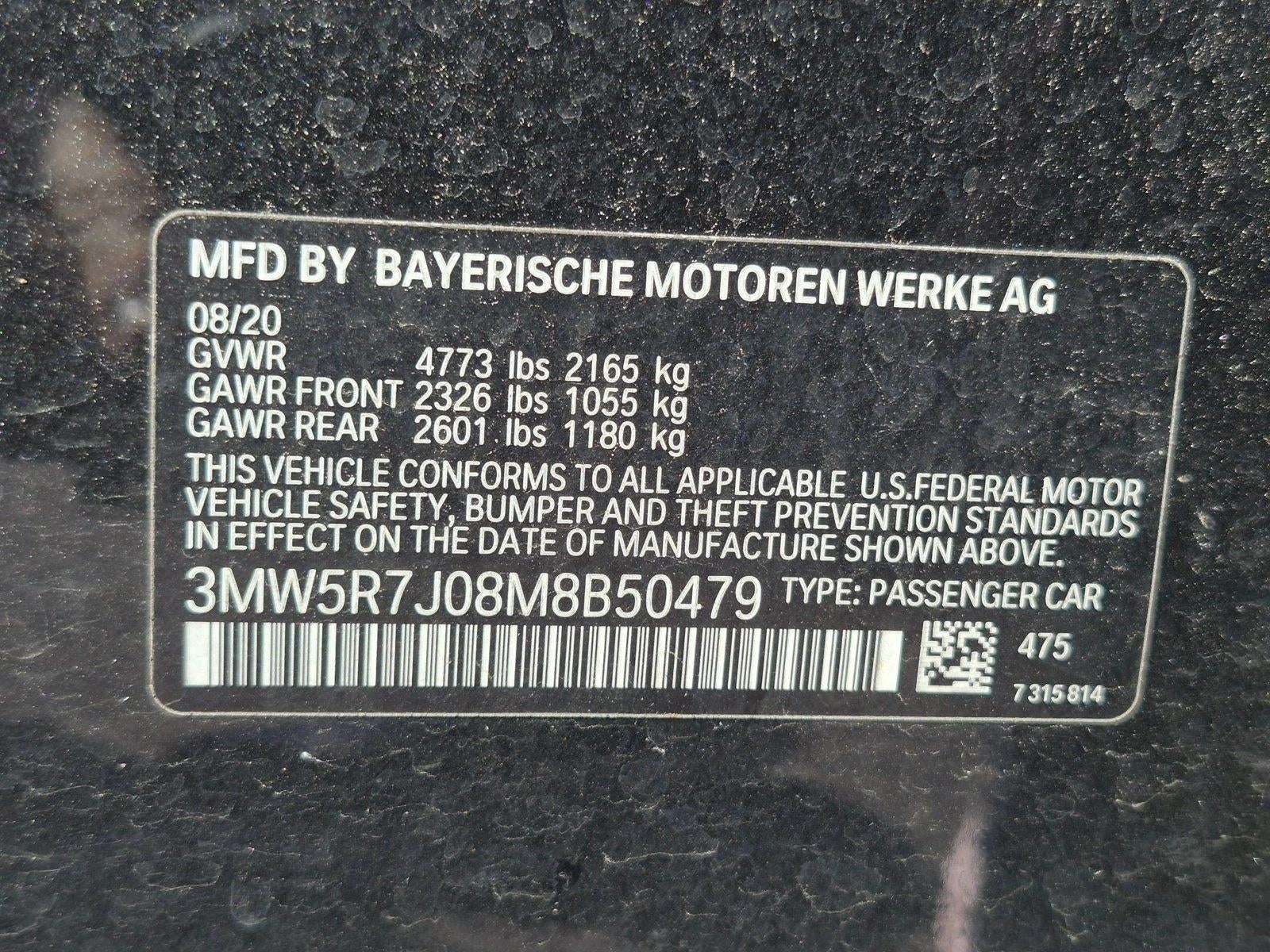 2021 BMW 330i xDrive Sedan North America