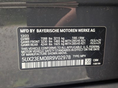 2024 BMW X7 xDrive40i Sports Activity Vehicle