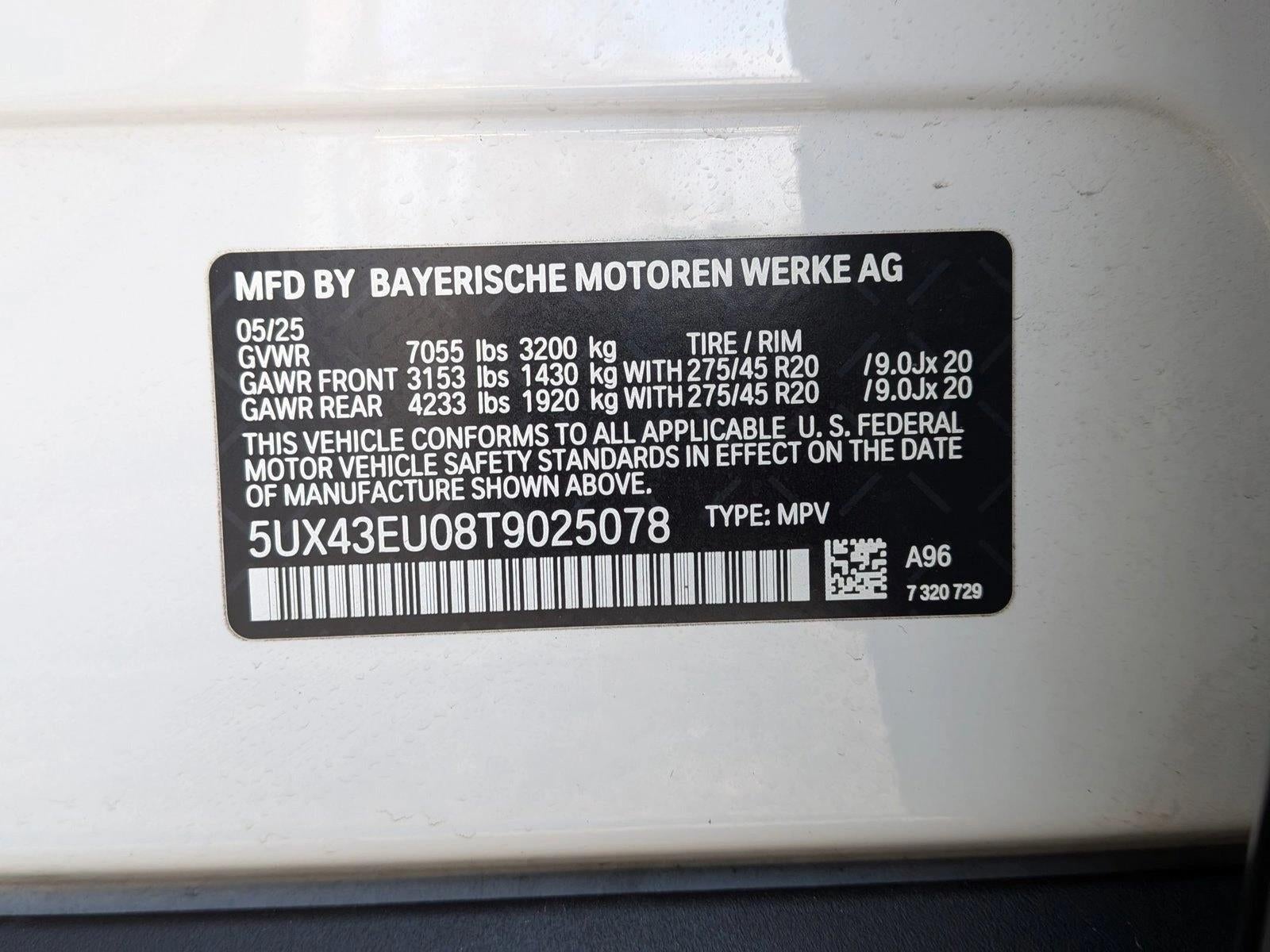 2026 BMW X5 xDrive50e Plug-In Hybrid