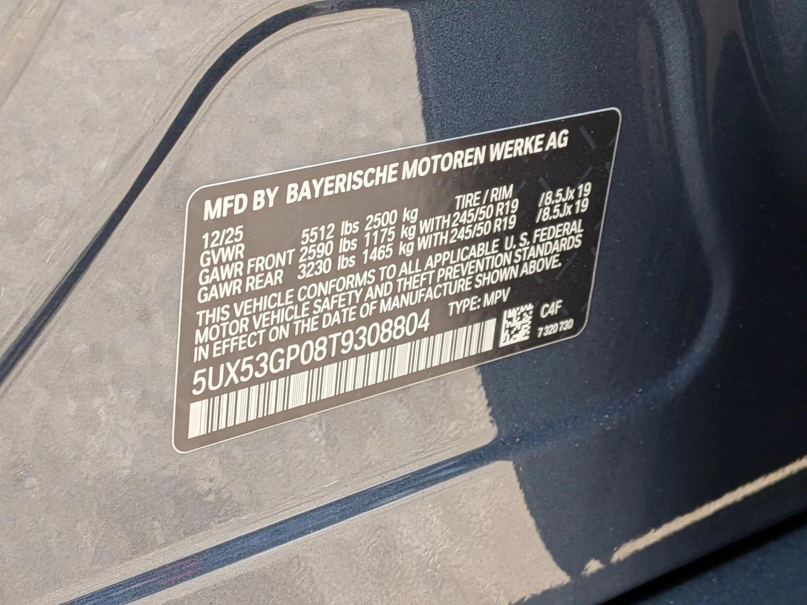 2026 BMW X3 30 xDrive Sports Activity Vehicle