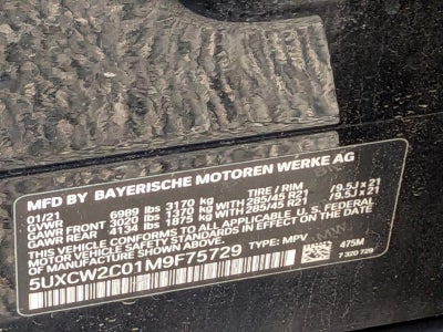2021 BMW X7 xDrive40i Sports Activity Vehicle
