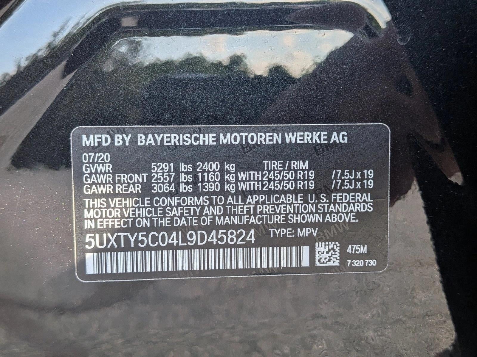 2020 BMW X3 xDrive30i Sports Activity Vehicle