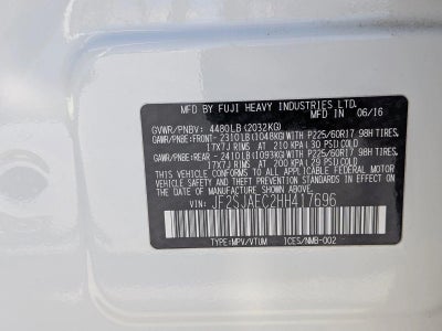 2017 Subaru Forester 2.5i Premium CVT