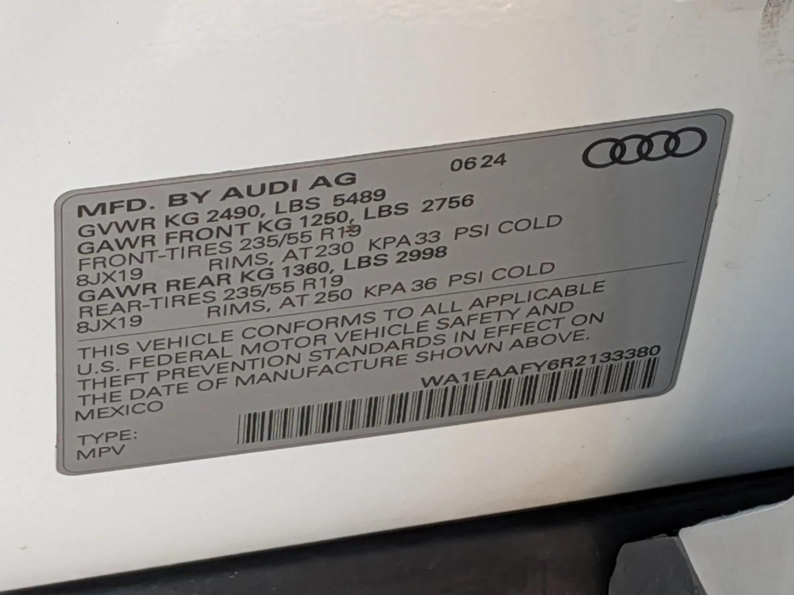 2024 Audi Q5 S line Premium Plus 45 TFSI quattro